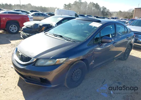 2015 Honda Civic Lx из США, поврежденный, VIN 2HGFB2F5XFH531814